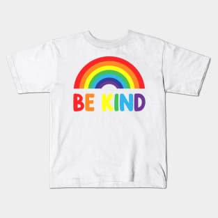 Be Kind Rainbow Kids T-Shirt